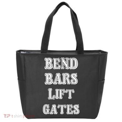 Roguecaliber Bend Bars Lift Gates Tote Bag