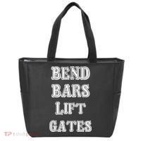 Roguecaliber Bend Bars Lift Gates Tote Bag thumb 0