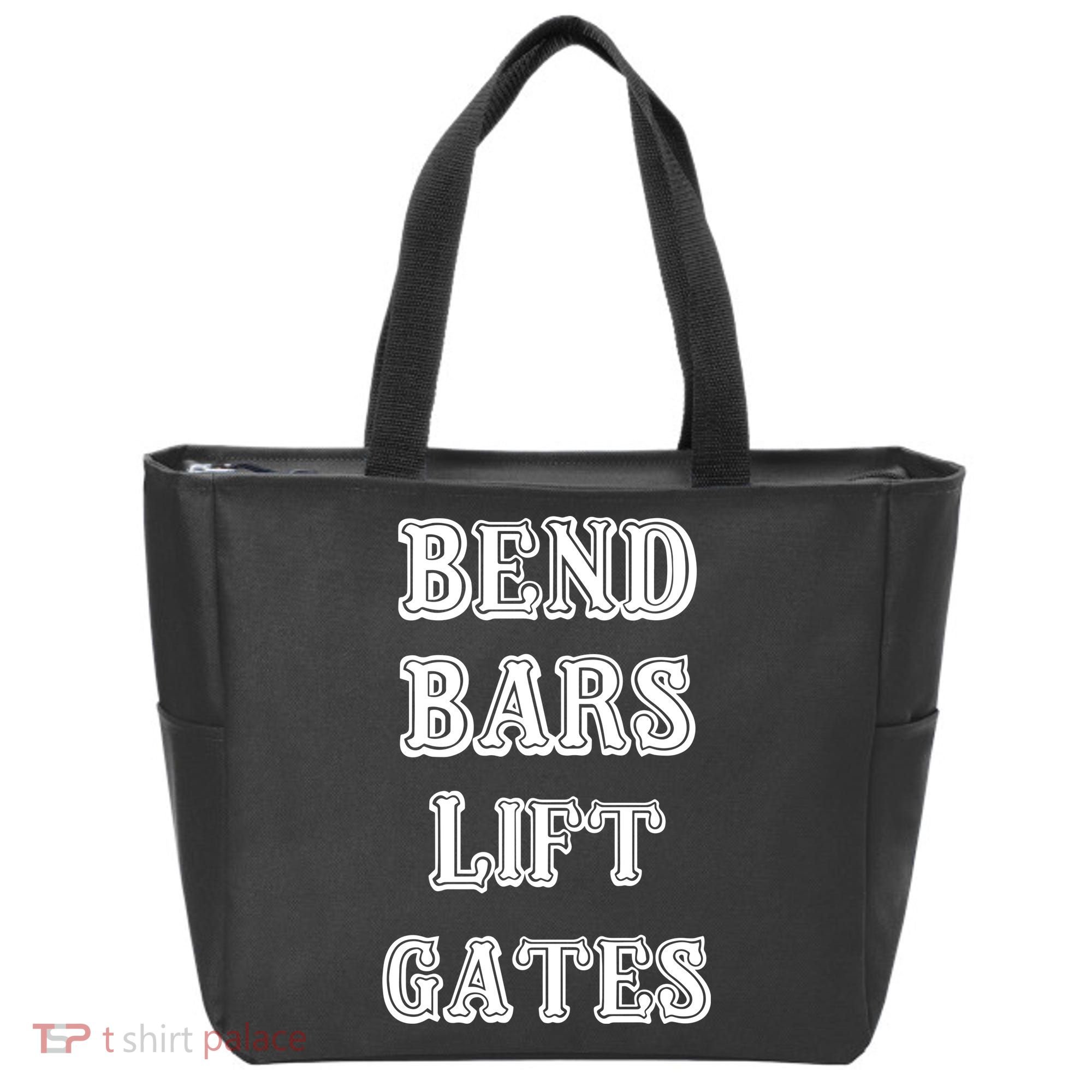Roguecaliber Bend Bars Lift Gates Tote Bag