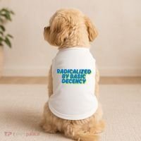 Radicalized By Basic Decency Doggie Tank thumb 2
