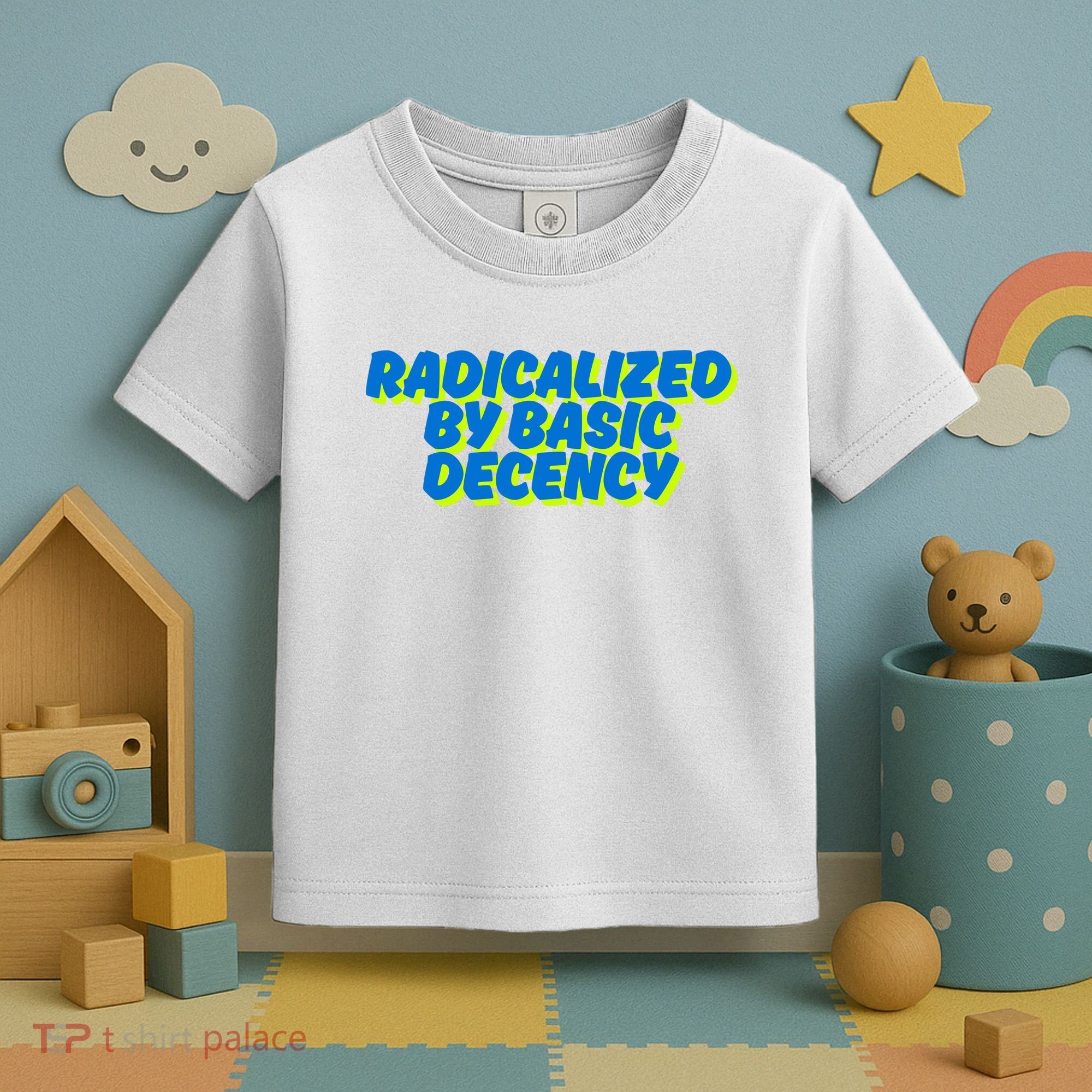Radicalized By Basic Decency Toddler T-Shirt