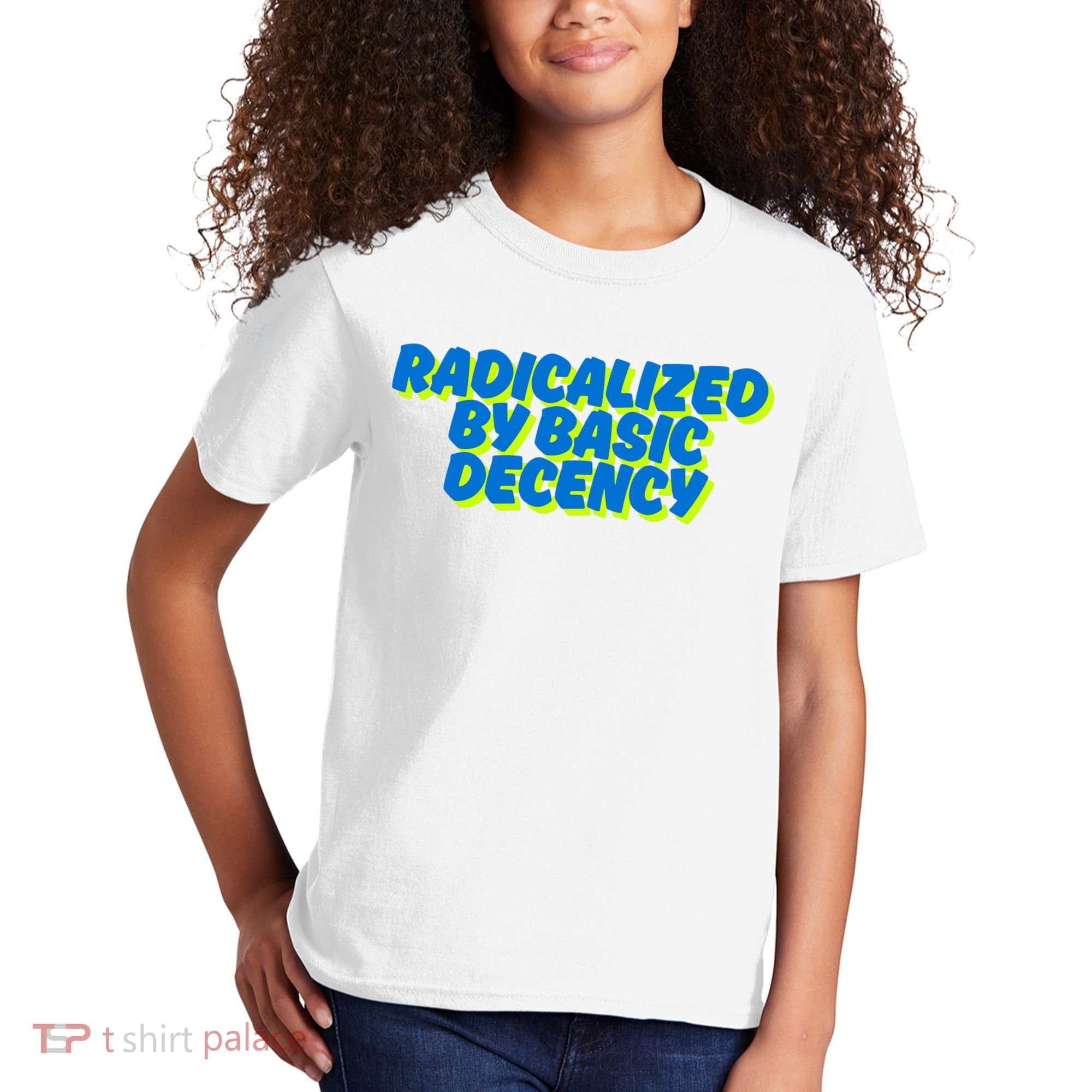 Radicalized By Basic Decency Kids T-Shirt