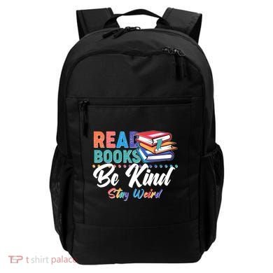 Read Books Be Kind Stay Weird Backpack