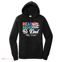 Read Books Be Kind Stay Weird Women's Hoodie thumb 0