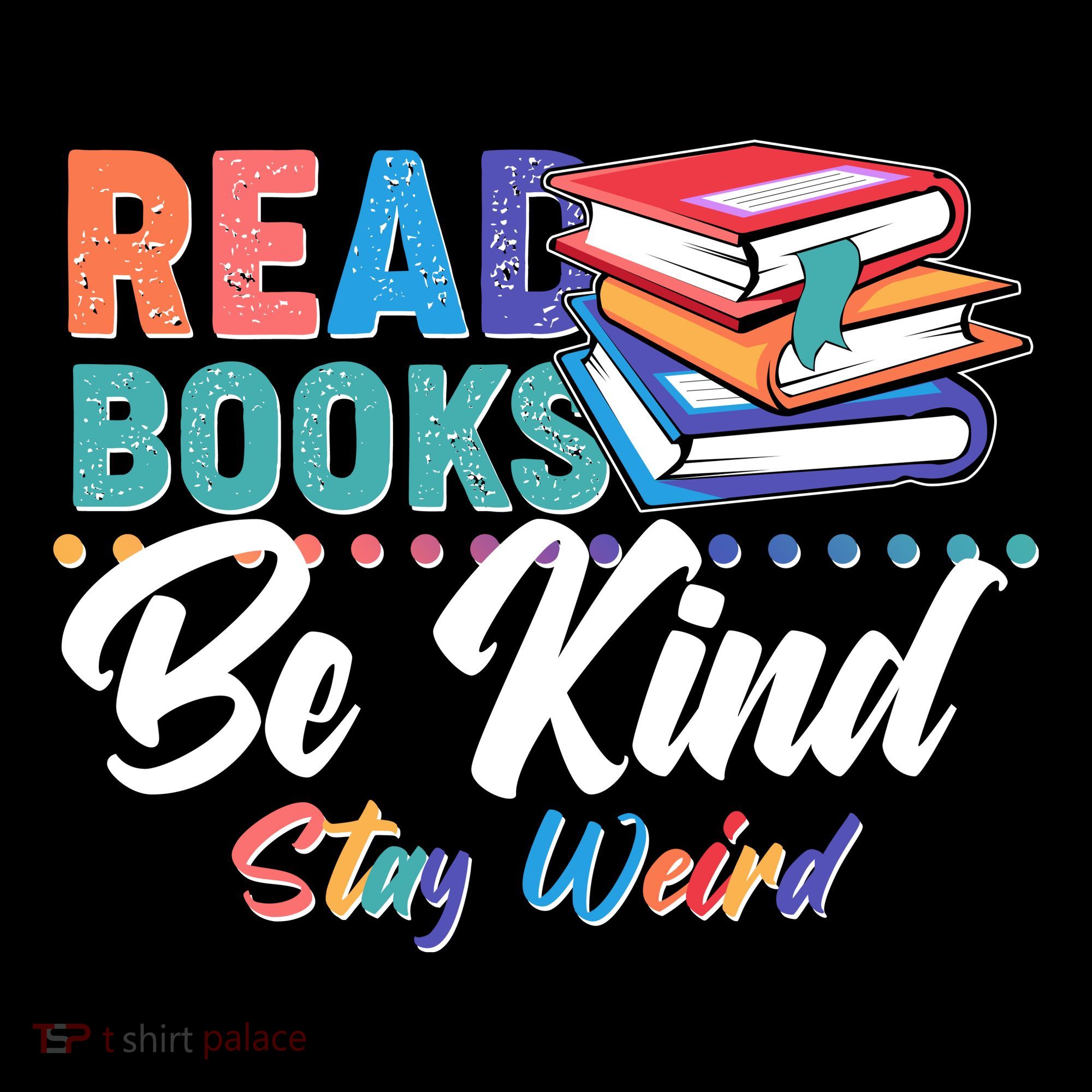 Read Books Be Kind Stay Weird Women's Hoodie