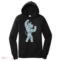 Rhino Bodybuilder Bodybuilding Sports Gift Women's Hoodie thumb 0