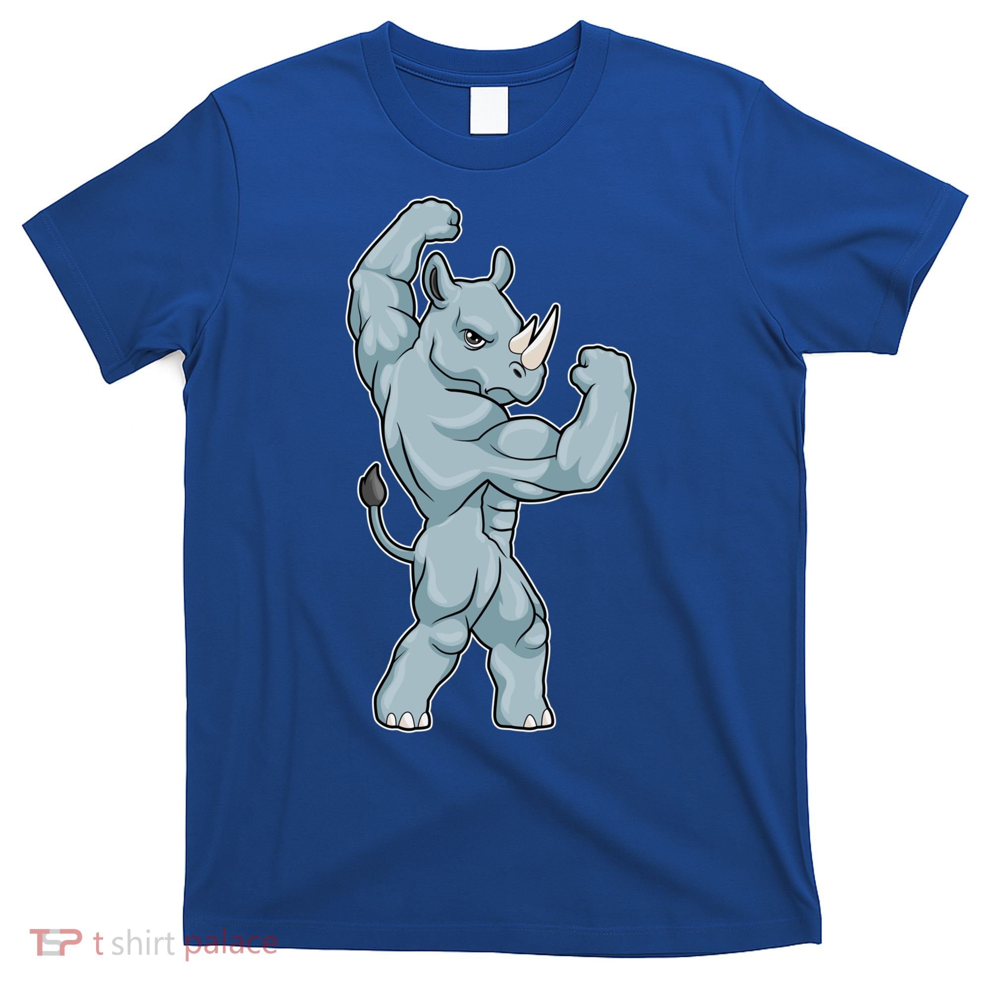 Rhino Bodybuilder Bodybuilding Sports Gift T-Shirt