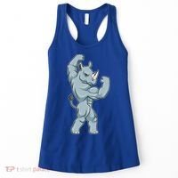 Rhino Bodybuilder Bodybuilding Sports Gift Women's Tank Top thumb 0