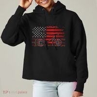 Road Biking Bicycle Cycling Ladies Heavyweight Boxy Pullover Hoodie thumb 0