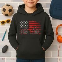 Road Biking Bicycle Cycling Kids Hoodie thumb 2