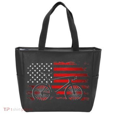 Road Biking Bicycle Cycling Tote Bag
