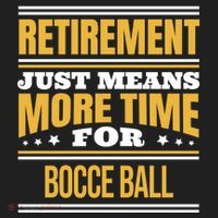Retired Bocce Ball Lover Funny Saying Retiret Cute Gift Hat thumb 2