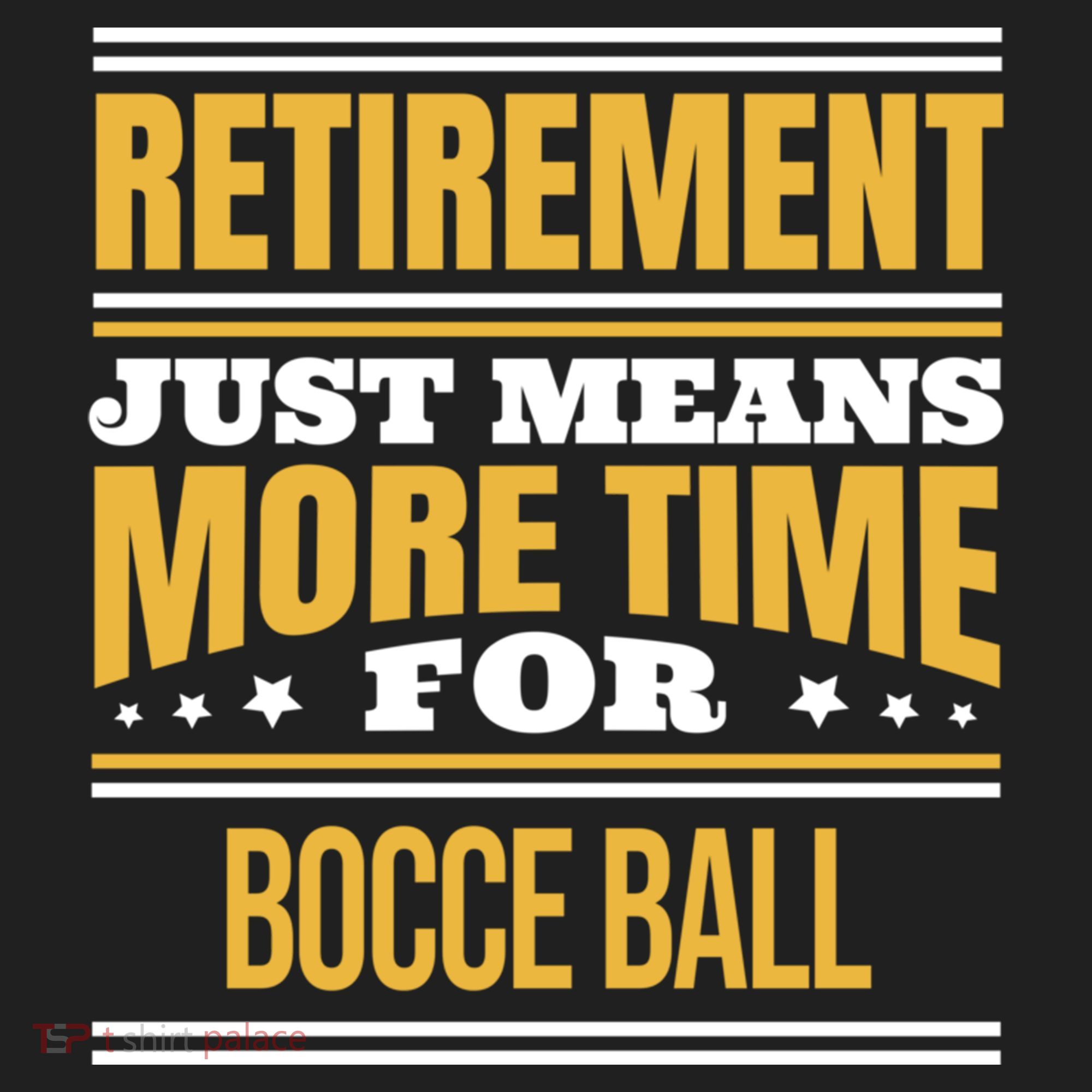 Retired Bocce Ball Lover Funny Saying Retiret Cute Gift Golf Towel