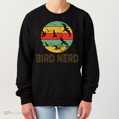 Retro Birding Bird Watching Nerd Funny Bird Watcher Women's Sweatshirt