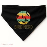 Retro Birding Bird Watching Nerd Funny Bird Watcher USA-Made Doggie Bandana thumb 0