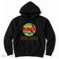 Retro Birding Bird Watching Nerd Funny Bird Watcher Hoodie thumb 0