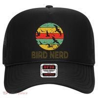 Retro Birding Bird Watching Nerd Funny Bird Watcher Hat thumb 0