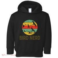 Retro Birding Bird Watching Nerd Funny Bird Watcher Toddler Hoodie thumb 0