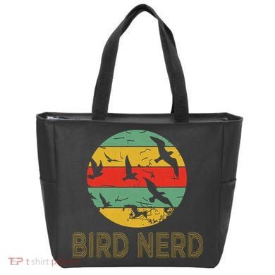 Retro Birding Bird Watching Nerd Funny Bird Watcher Tote Bag