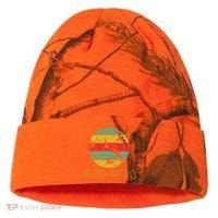Retro Birding Bird Watching Nerd Funny Bird Watcher Kati Licensed 12" Camo Cuffed Beanie thumb 0