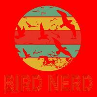 Retro Birding Bird Watching Nerd Funny Bird Watcher Santa Hat thumb 1