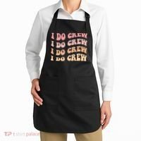 Retro Batch Bachelorette Party Outfit Cute I Do Crew Apron thumb 2