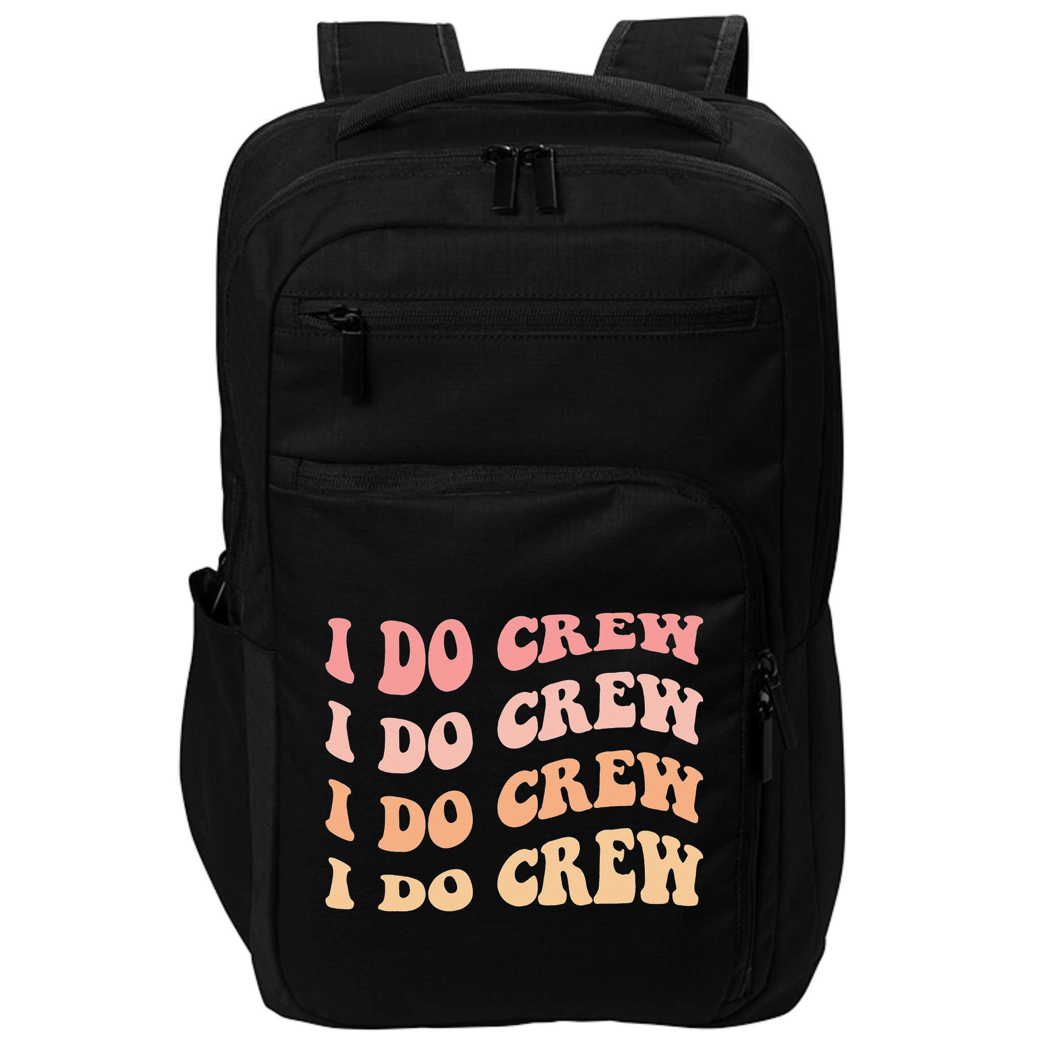 Retro Batch Bachelorette Party Outfit Cute I Do Crew Impact Tech Backpack