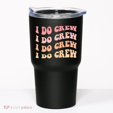 Retro Batch Bachelorette Party Outfit Cute I Do Crew Tumbler
