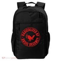 Radicalized By Basic Decency Political Activist Liberal Protester Backpack thumb 0