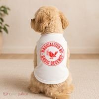 Radicalized By Basic Decency Political Activist Liberal Protester Doggie Tank thumb 2