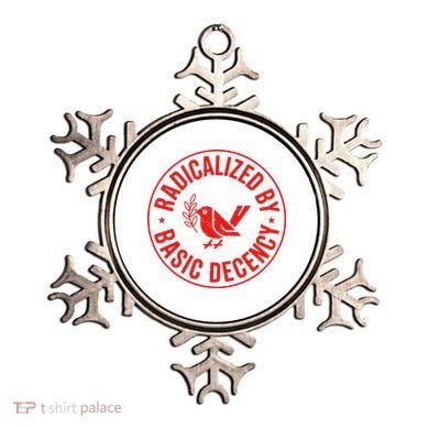 Radicalized By Basic Decency Political Activist Liberal Protester Ornament