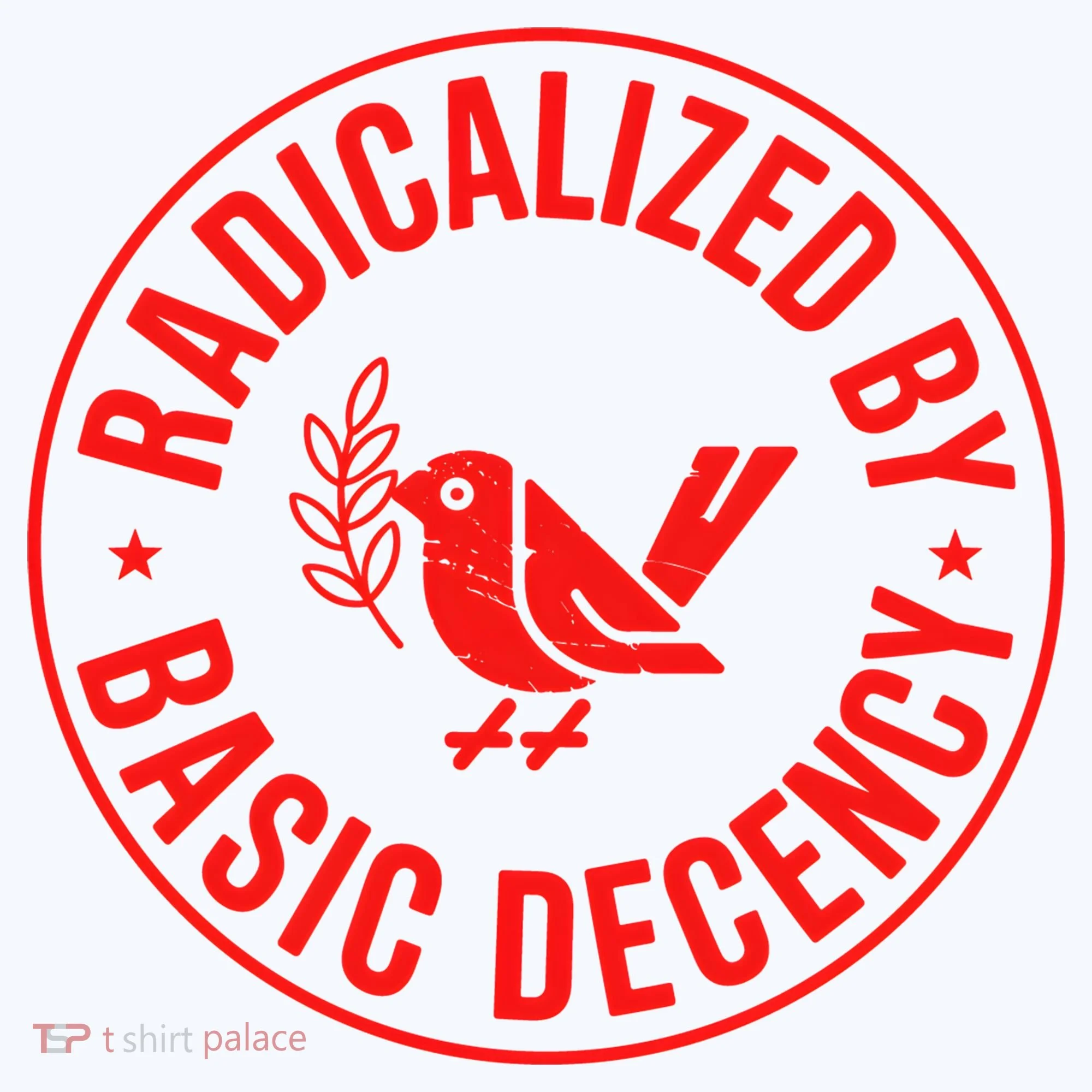 Radicalized By Basic Decency Political Activist Liberal Protester Women's Long Sleeve Shirt