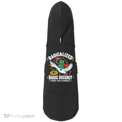 Radicalized By Basic Decency Armed With Kindness  Doddie Hoodie