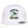 Radicalized By Basic Decency Armed With Kindness Flat Bill Trucker Hat