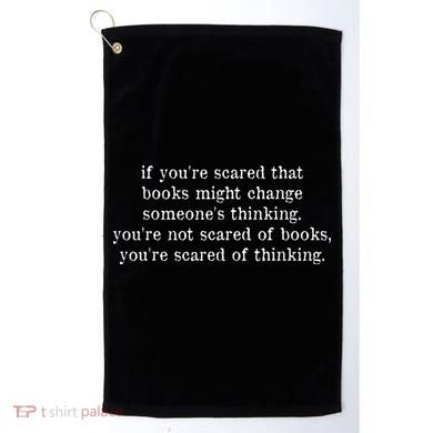 Read Banned Books Golf Towel