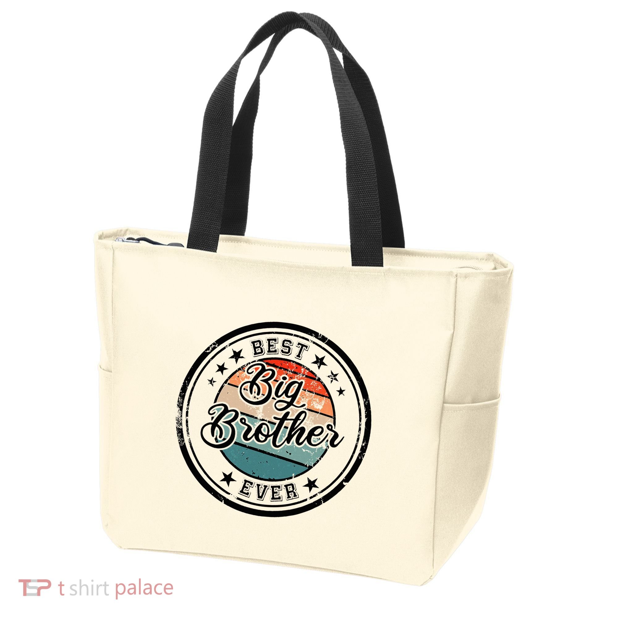 Retro Best Big Brother Ever Big Brother Tote Bag