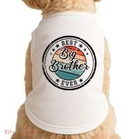 Retro Best Big Brother Ever Big Brother Doggie Tank thumb 0
