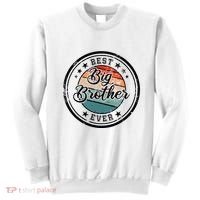 Retro Best Big Brother Ever Big Brother Sweatshirt thumb 0