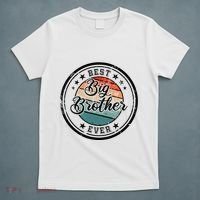 Retro Best Big Brother Ever Big Brother T-Shirt thumb 5