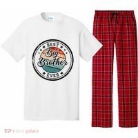 Retro Best Big Brother Ever Big Brother Pajama Set thumb 0