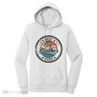 Retro Best Big Brother Ever Big Brother Women's Hoodie thumb 0