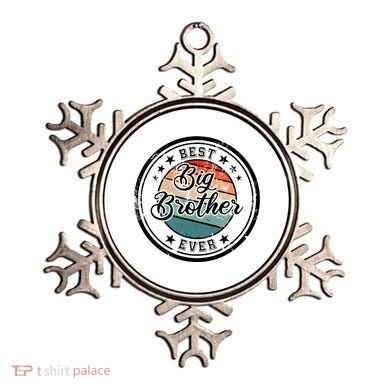 Retro Best Big Brother Ever Big Brother Ornament