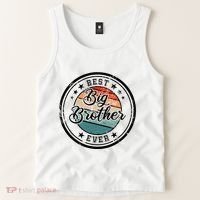 Retro Best Big Brother Ever Big Brother Tank Top thumb 2
