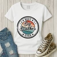 Retro Best Big Brother Ever Big Brother Women's T-Shirt thumb 3