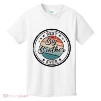 Retro Best Big Brother Ever Big Brother Kids T-Shirt thumb 0