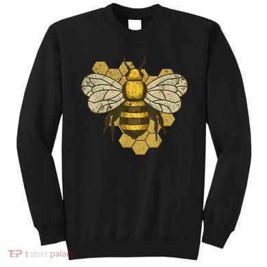 Retro Beekeeper Beekeeping Bumblebee Vintage Save The Bees Sweatshirt