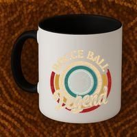 Retro Bocce Ball Legend Proud Italian Bocce Ball Gift Coffee Mug thumb 2