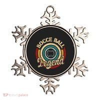 Retro Bocce Ball Legend Proud Italian Bocce Ball Gift Ornament thumb 0