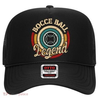 Retro Bocce Ball Legend Proud Italian Bocce Ball Gift Hat