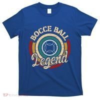Retro Bocce Ball Legend Proud Italian Bocce Ball Gift T-Shirt thumb 0